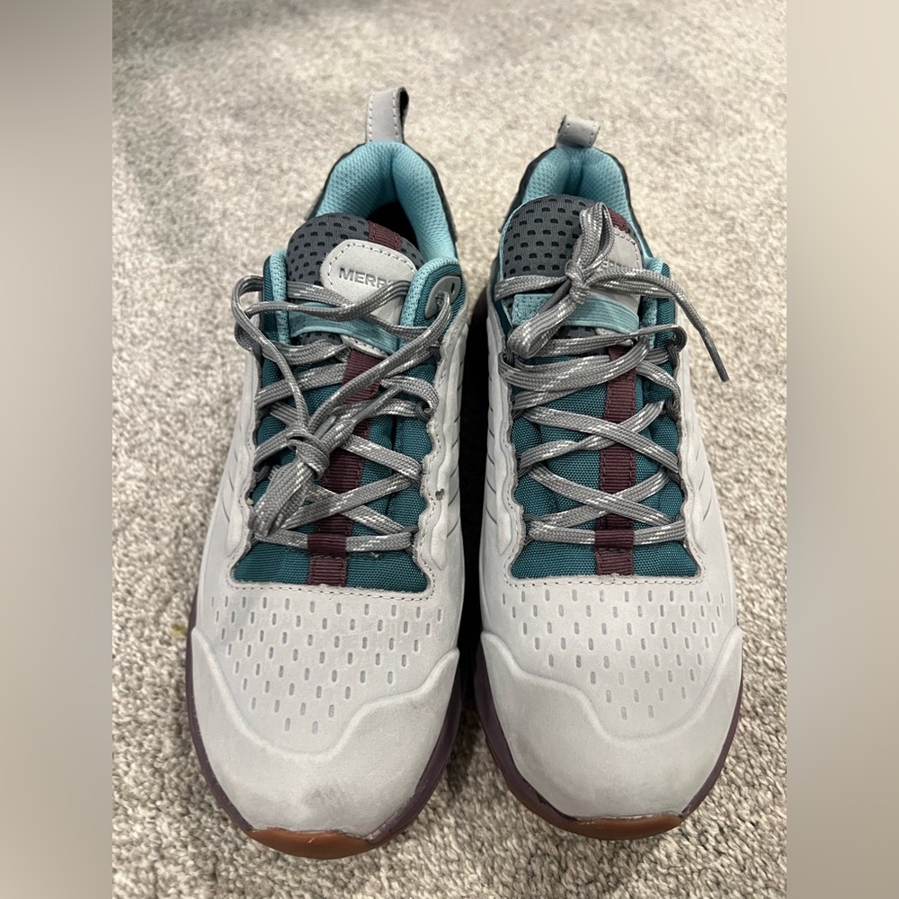 Merrell Merrell Moab Speed 2 Hiking Shoes White and Purple Size 9 - Picture 9 of 12